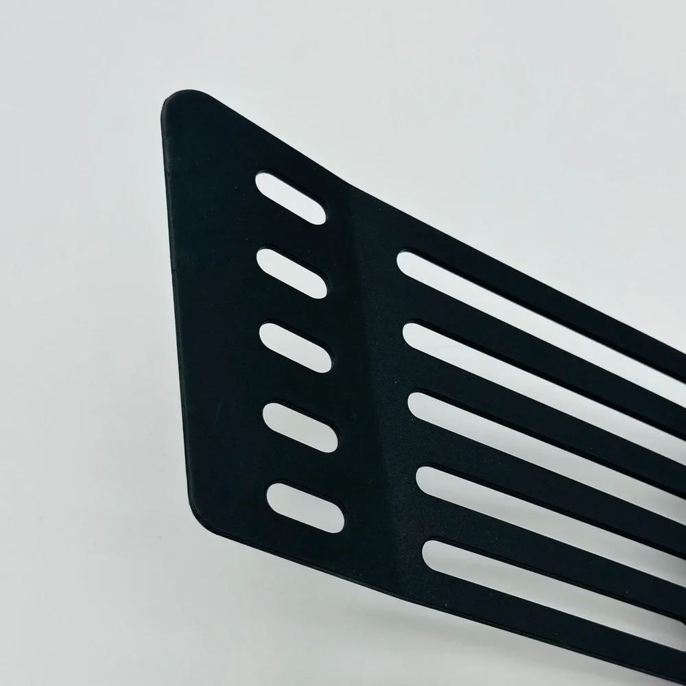 Oneida Stainless Steel Slotted Fish Spatula Black Nylon Head Turner